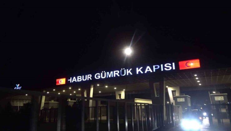 Türkiye’nin Irak’a açılan kapısı Habur’da rekor hareketlilik