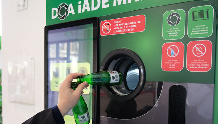 DOA sistemi 10 günde 18,8 milyon ambalaj topladı