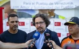 Türk Kızılay deprem bölgesi Venezuela’ya hijyen seti ulaştırdı