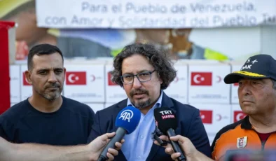 Türk Kızılay deprem bölgesi Venezuela’ya hijyen seti ulaştırdı