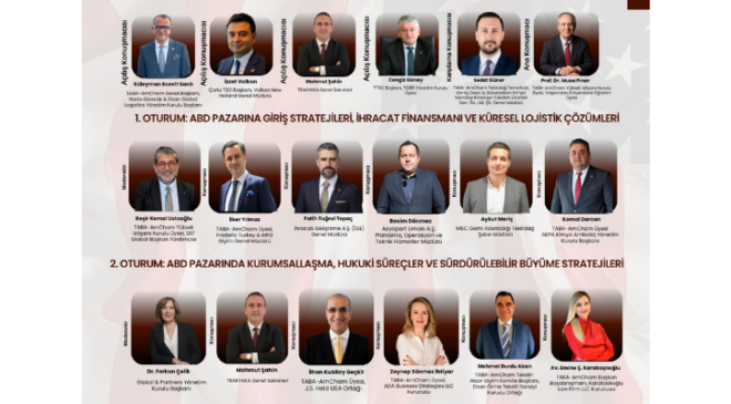 Türk iş dünyası ABD pazarı için buluşuyor