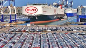 Çin’in aylık otomobil ihracatı ilk kez 1 milyon adedi aştı 3 BYD ihracat gemi liman