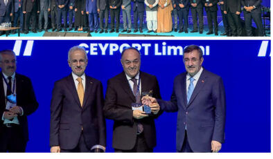 Ceyport’a “en fazla liman kapasitesini artırma” ödülü