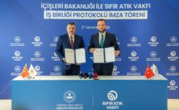İçişleri Bakanlığı ile Sıfır Atık Vakfı’ndan çevre için ortak adım