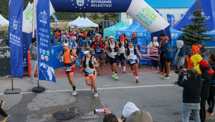 Uludağ Premium Ultra Trail sona erdi, madalyalar sahiplerini buldu
