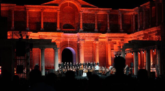 UNESCO mirası Sardes’te tarih ve sanat buluştu