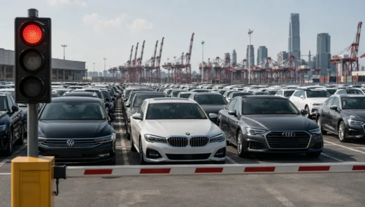 Üç Alman otomotiv devinin Çin’deki kaybı yüzde 20 barajını aştı