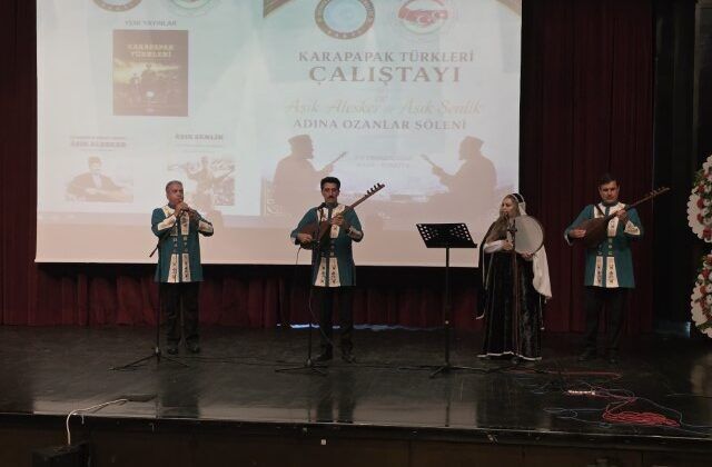 Karapapak Türkleri Kars’ta ortak kültür mirasında buluştu