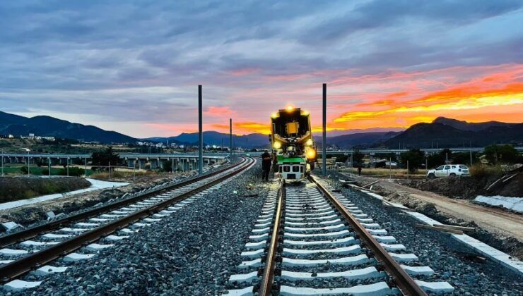 Bursa yüksek hızlı tren hattında test sürüşleri başlıyor
