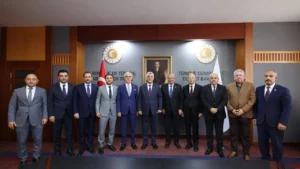 Bakan Bolat ATO heyetini ağırladı