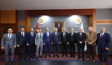 Bakan Bolat ATO heyetini ağırladı