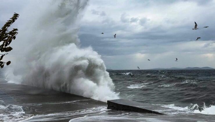 Meteoroloji’den 5 il için sarı kodlu fırtına uyarısı