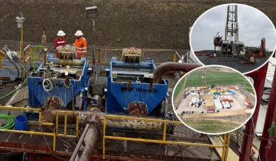 Marmara Bölgesinde yerli doğal gaz üretim kapasitesini artıracak yeni bir kuyu çalışması başlatıldı