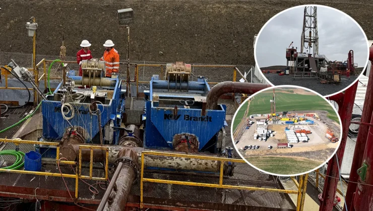 Marmara Bölgesinde yerli doğal gaz üretim kapasitesini artıracak yeni bir kuyu çalışması başlatıldı