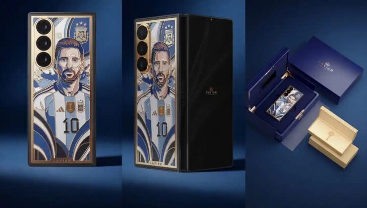 Galaxy’den Messi temalı pahalı telefon