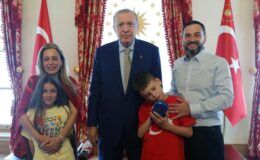 Cumhurbaşkanı Erdoğan, 12 yaşındaki otizmli Joshua Harris’i kabul etti