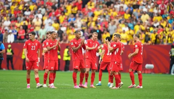 İsviçre penaltı atışlarıyla çeyrek finale yükseldi