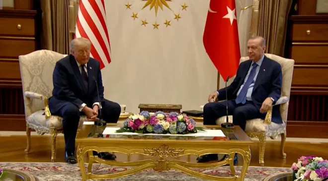Erdoğan ve Trump zirvesi! “5 tane F-35 uçağının sözünü aldık”