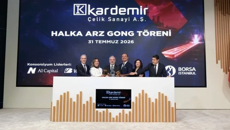 Kardemir Çelik, Borsa İstanbul’da işlem görmeye başladı