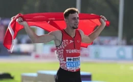 Yunus Emre Civelek Avrupa şampiyonu oldu, Türkiye rekoru kırdı