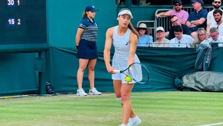 Zeynep Sönmez Wimbledon’a ikinci turda veda etti