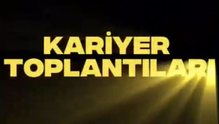 Kariyer Toplantıları için kayıtlar başladı