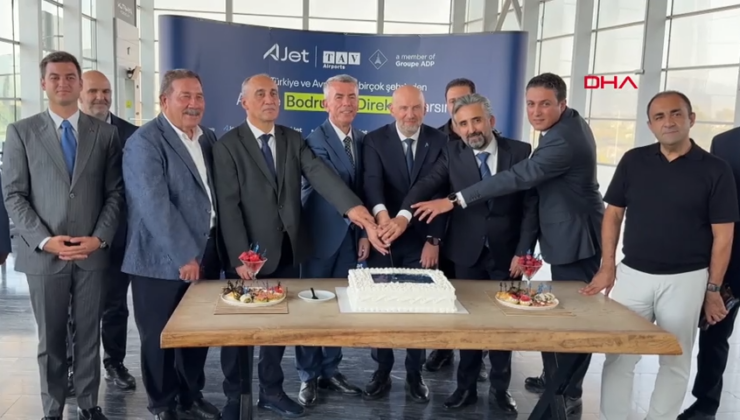 AJet, Bodrum’dan Avrupa’ya direkt uçuş ağını genişletti