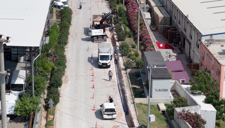 AOSB’den sanayiye altyapı hamlesi