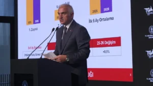 Bakan Ersoy: Ateş çemberine rağmen istikrarı koruduk