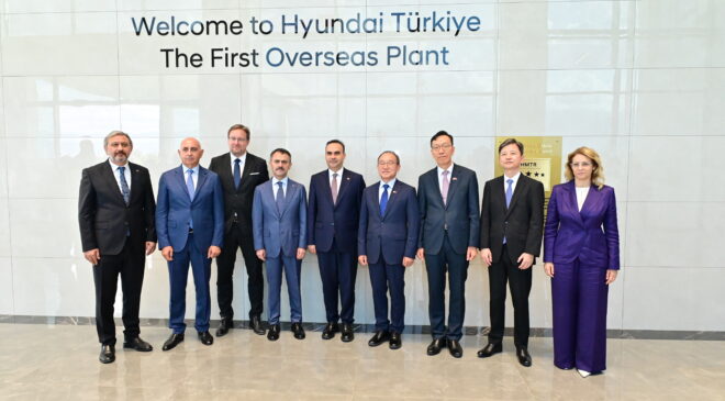 Hyundai İzmit tesisinde ilk elektrikli modeli IONIQ 3’ün üretimine başladı