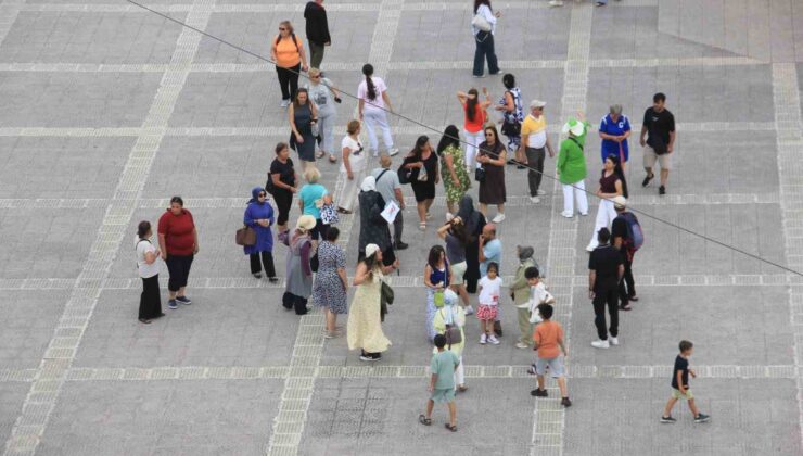 Samsun’da turist sayısı yüzde 13,68 arttı