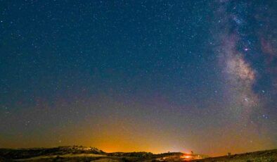 Karaman’da gökyüzünde meteor şöleni