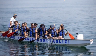 TEKNOFEST Mavi Vatan’da kürek rekabeti nefes kesti