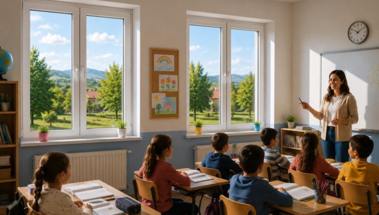 Kompen’den köy okullarına destek