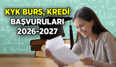 Üniversitelilerin KYK burs ve kredi heyecanı
