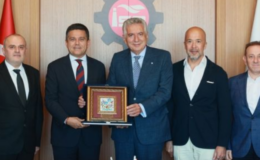 İSO’da seçim mesaisi hızlandı! Güven Karaca’dan Erdal Bahçıvan’a kritik ziyaret