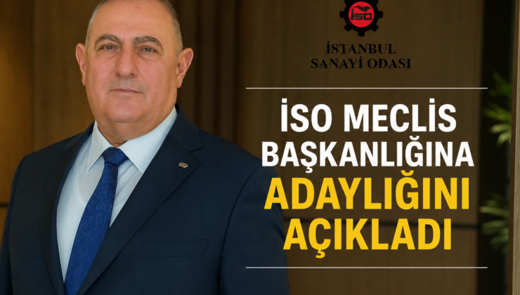 Mustafa Tecdelioğlu İSO Meclis Başkanlığına adaylığını açıkladı