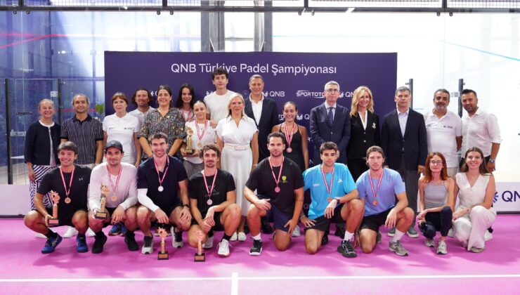 Türkiye’nin ilk Padel Şampiyonası tamamlandı: Şampiyonlar kupalarına kavuştu