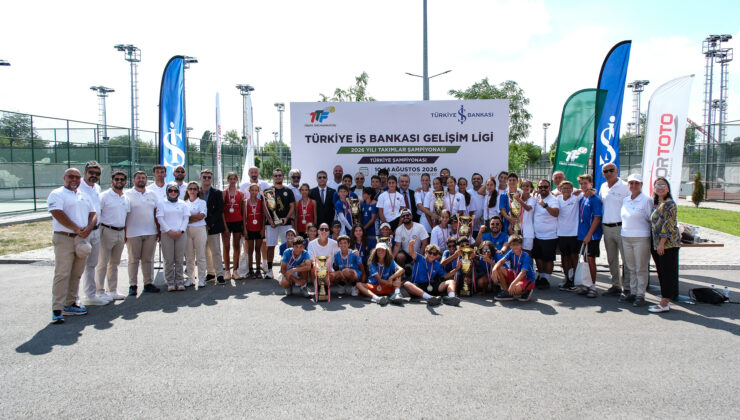 Türkiye İş Bankası Gelişim Ligi’nde kupalar sahiplerini buldu