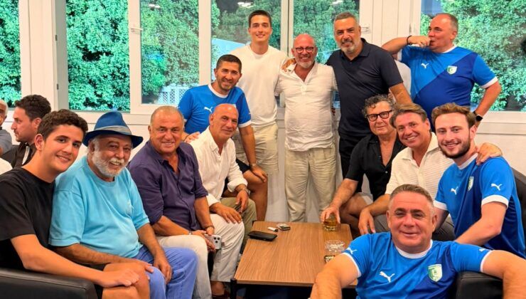 Bodrumspor-Muğlaspor maçı iş ve futbol dünyasını buluşturdu