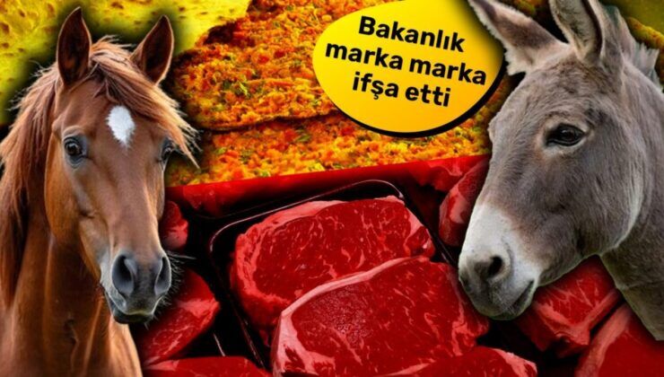 Tarım ve Orman Bakanlığından dev ifşa listesi: İşte at ve eşek eti yediren markalar!