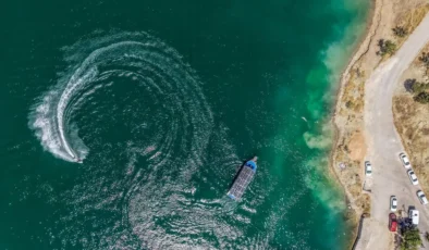 Atatürk Barajı’nın çevreci teknesi dört ilin gizli cennetlerini turizme açıyor