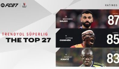 EA Sports FC 27 Süper Lig reytingleri belli oldu: Zirvenin yeni sahibi M. Salah