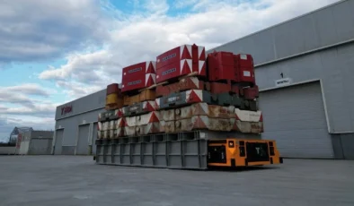 Türk mühendisler dev projeler için düğmeye bastı 800 tonluk yerli taşıma devrimi