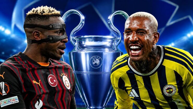 Şampiyonlar Ligi’nde tarihi kura: Fenerbahçe ve Galatasaray’ın rakipleri belli oldu