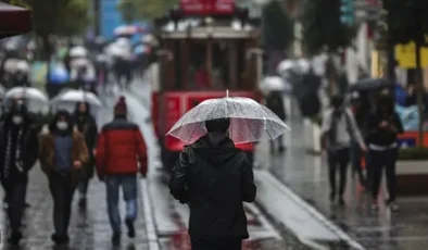 İstanbul için akşam saatlerine sağanak alarmı