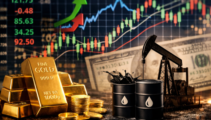 Emtiada yön değişti: Altın ve brent petrol geriledi