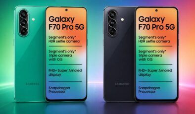 Samsung Galaxy F70 Pro 5G tanıtıldı! 6 yıl güncelleme ve 6000 mAh batarya dikkat çekiyor