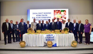 Aydın kuru incirinde ilk ürünler borsada 850 liradan işlem gördü