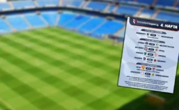 Süper Lig’de 4. haftanın programı güncellendi